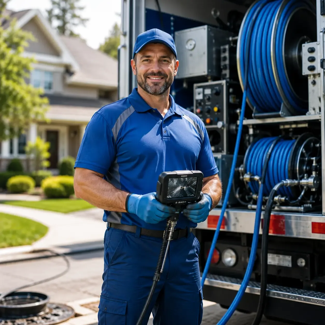 Local outdoor drain cleaning specialists in Maybee, MI